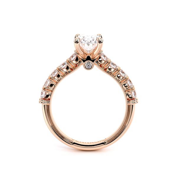 Renaissance Solitaire Engagement Ring Image 4 The Diamond Ring Co San Jose, CA