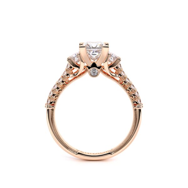 Renaissance Three Stone Engagement Ring Image 4 Hannoush Jewelers, Inc. Albany, NY