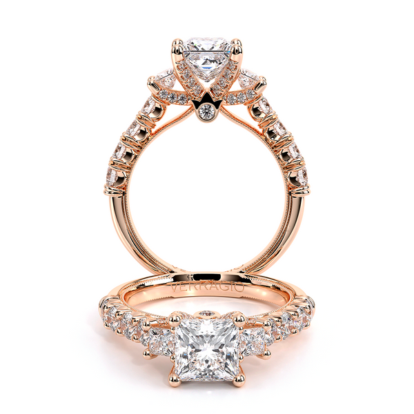 Renaissance Three Stone Engagement Ring SVS Fine Jewelry Oceanside, NY