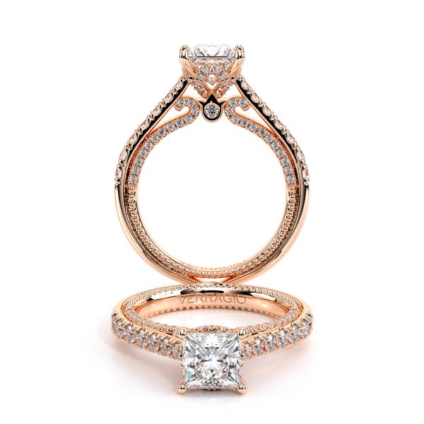 Couture Pave Engagement Ring SVS Fine Jewelry Oceanside, NY