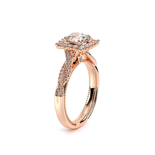 Renaissance Halo Engagement Ring Image 3 Alexander Fine Jewelers Fort Gratiot, MI
