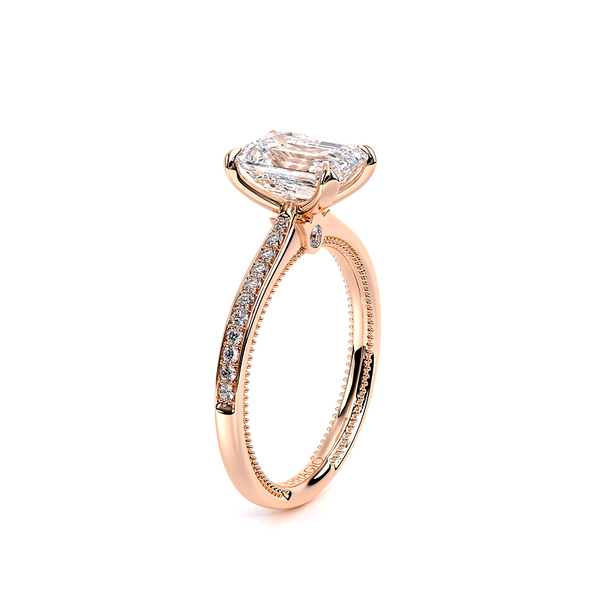 Renaissance Solitaire Engagement Ring Image 3 The Diamond Ring Co San Jose, CA