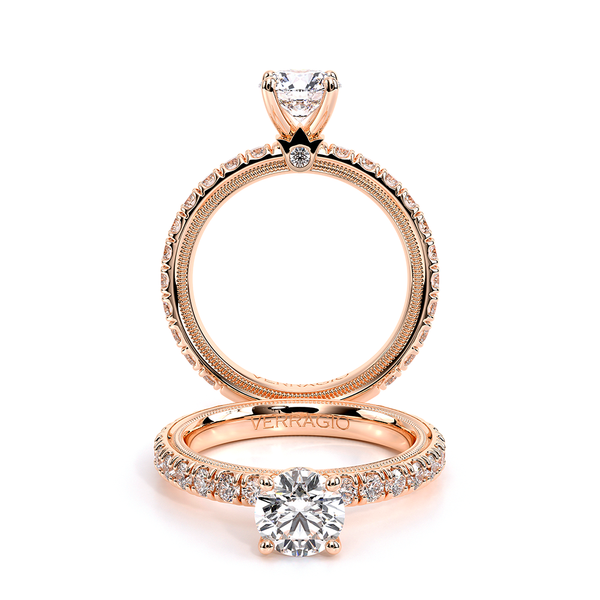 Tradition Pave Engagement Ring Hannoush Jewelers, Inc. Albany, NY