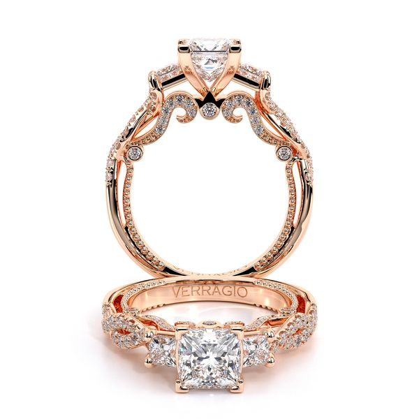 Insignia Three Stone Engagement Ring Hannoush Jewelers, Inc. Albany, NY