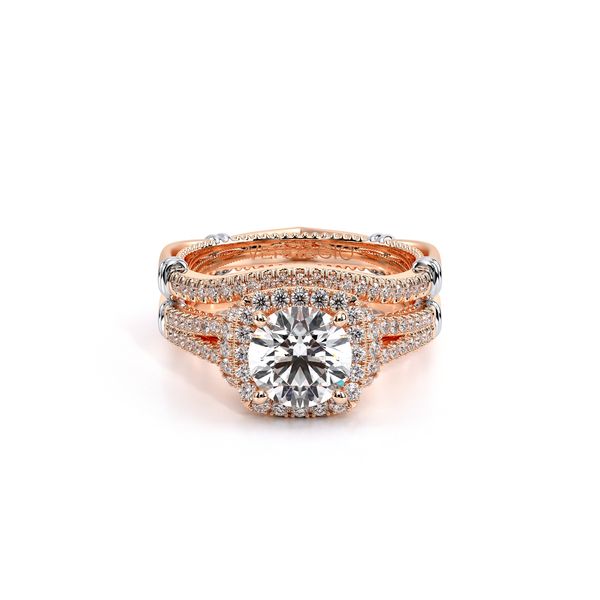 Parisian Halo Engagement Ring Image 5 SVS Fine Jewelry Oceanside, NY