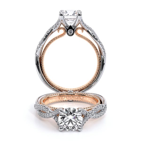 Couture Pave Engagement Ring Hannoush Jewelers, Inc. Albany, NY