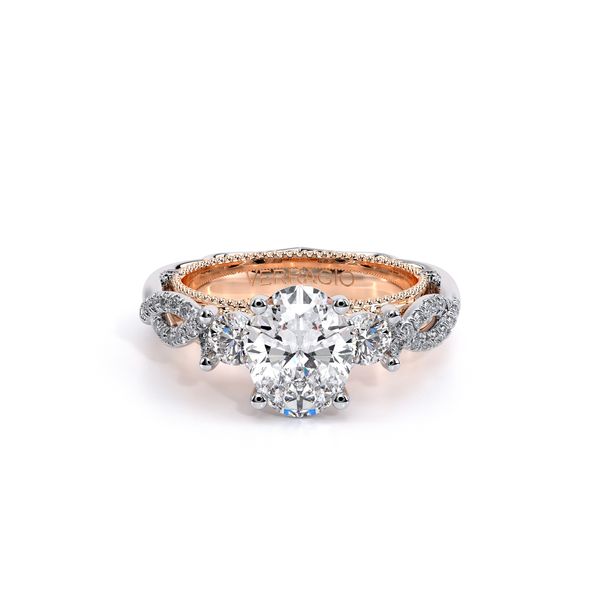 Venetian Three Stone Engagement Ring Image 2 Hannoush Jewelers, Inc. Albany, NY