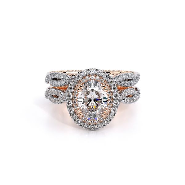 Venetian Halo Engagement Ring Image 5 Alexander Fine Jewelers Fort Gratiot, MI