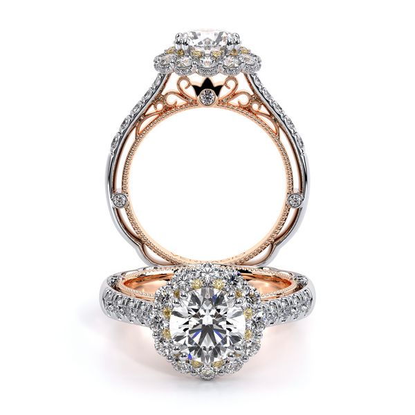 Venetian Halo Engagement Ring SVS Fine Jewelry Oceanside, NY
