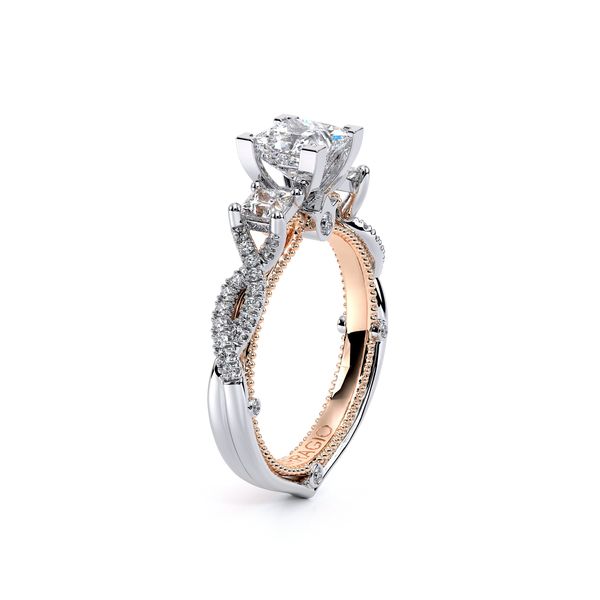 Couture Three Stone Engagement Ring Image 3 Hannoush Jewelers, Inc. Albany, NY