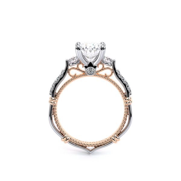 Parisian Three Stone Engagement Ring Image 3 SVS Fine Jewelry Oceanside, NY