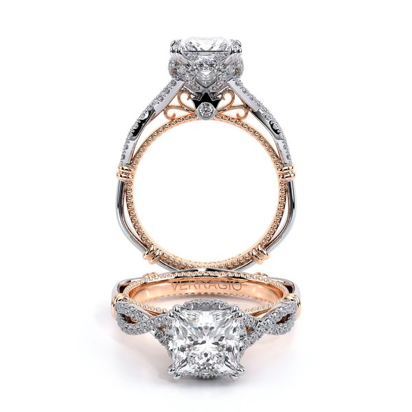Parisian Halo Engagement Ring Alexander Fine Jewelers Fort Gratiot, MI