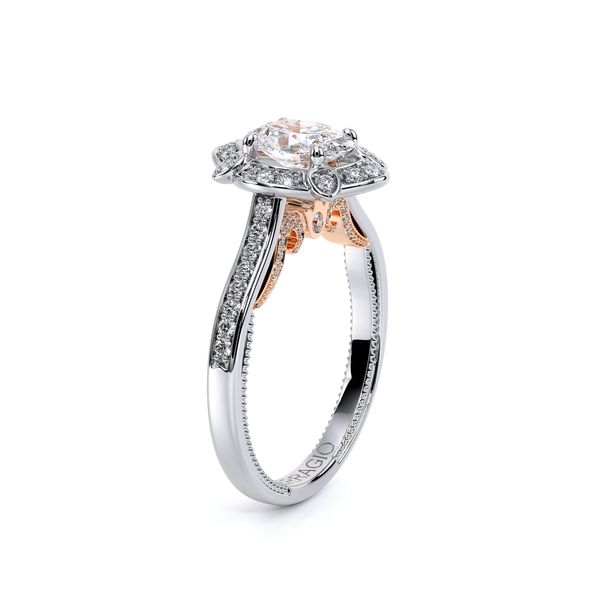 Insignia Halo Engagement Ring Image 3 SVS Fine Jewelry Oceanside, NY