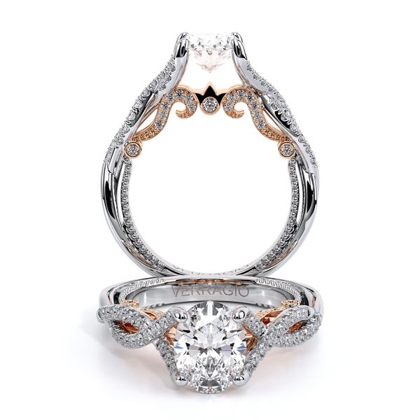 Insignia Pave Engagement Ring Alexander Fine Jewelers Fort Gratiot, MI