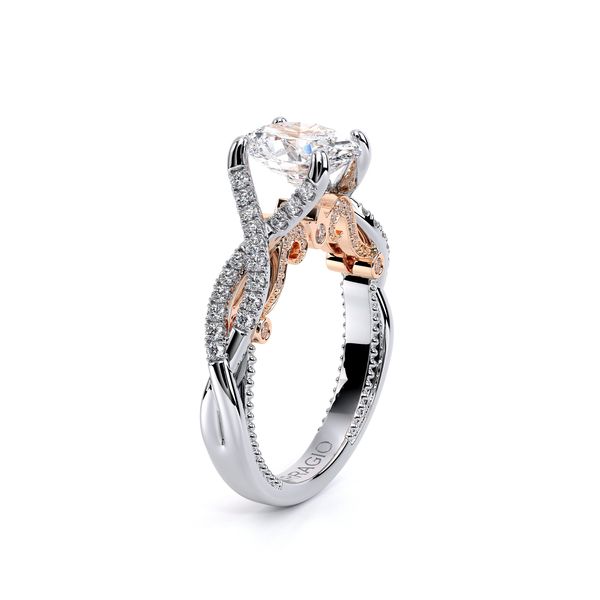 Insignia Pave Engagement Ring Image 3 SVS Fine Jewelry Oceanside, NY