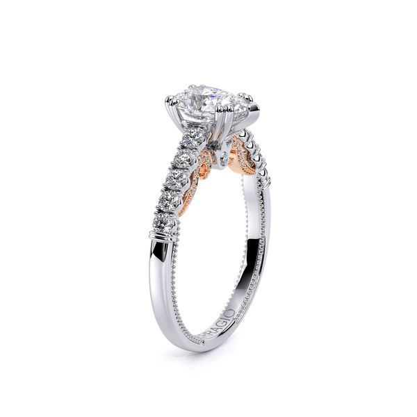 Insignia Pave Engagement Ring Image 3 SVS Fine Jewelry Oceanside, NY