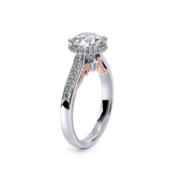 Insignia Halo Engagement Ring Image 3 Hannoush Jewelers, Inc. Albany, NY