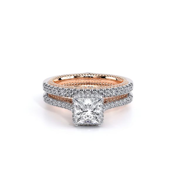 Couture Halo Engagement Ring Image 5 SVS Fine Jewelry Oceanside, NY