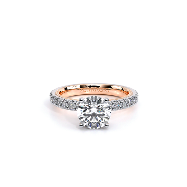 Tradition Pave Engagement Ring Image 2 SVS Fine Jewelry Oceanside, NY