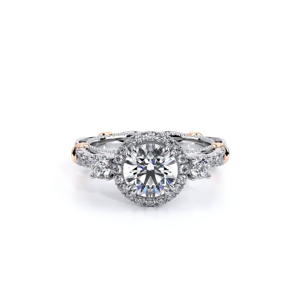 Parisian Three Stone Engagement Ring Image 2 SVS Fine Jewelry Oceanside, NY