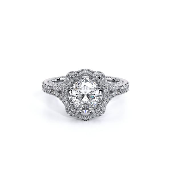 Couture Pave Engagement Ring Image 2 SVS Fine Jewelry Oceanside, NY