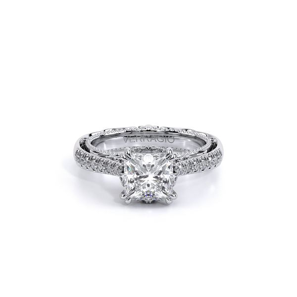 Venetian Pave Engagement Ring Image 2 Hannoush Jewelers, Inc. Albany, NY