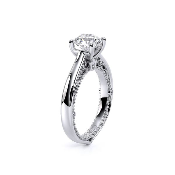 Venetian Solitaire Engagement Ring Image 3 Hannoush Jewelers, Inc. Albany, NY