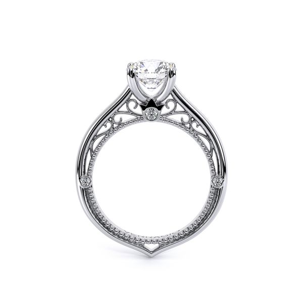 Venetian Solitaire Engagement Ring Image 4 Hannoush Jewelers, Inc. Albany, NY