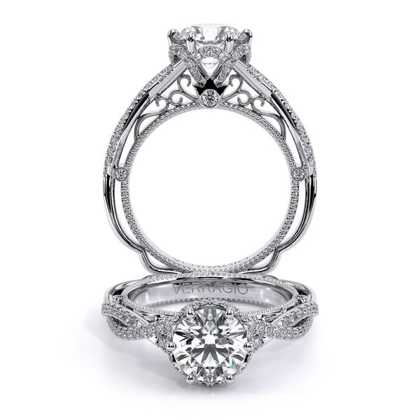 Venetian Solitaire Engagement Ring SVS Fine Jewelry Oceanside, NY
