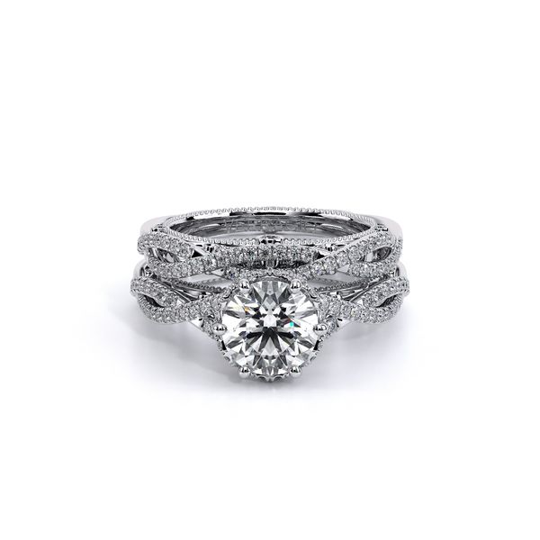 Venetian Solitaire Engagement Ring Image 5 SVS Fine Jewelry Oceanside, NY