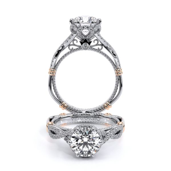 Parisian Halo Engagement Ring Alexander Fine Jewelers Fort Gratiot, MI