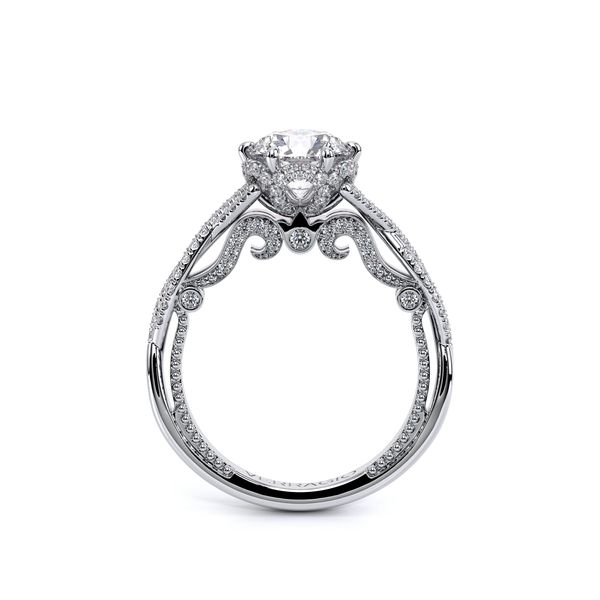Insignia Pave Engagement Ring Image 4 Alexander Fine Jewelers Fort Gratiot, MI
