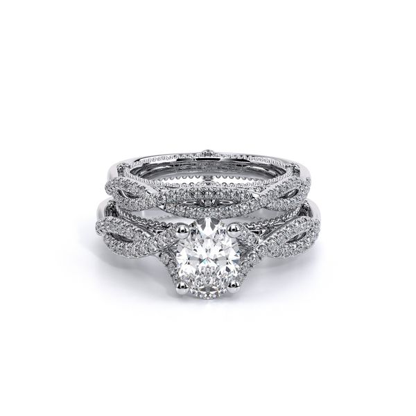 Venetian Vintage Engagement Ring Image 5 SVS Fine Jewelry Oceanside, NY