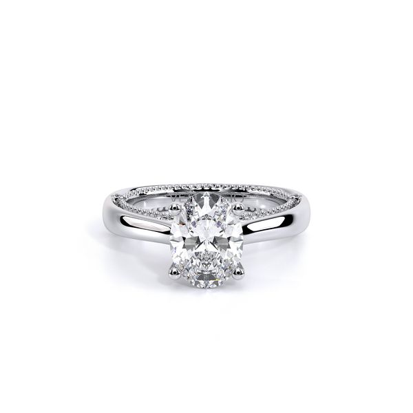 Venetian Solitaire Engagement Ring Image 2 SVS Fine Jewelry Oceanside, NY