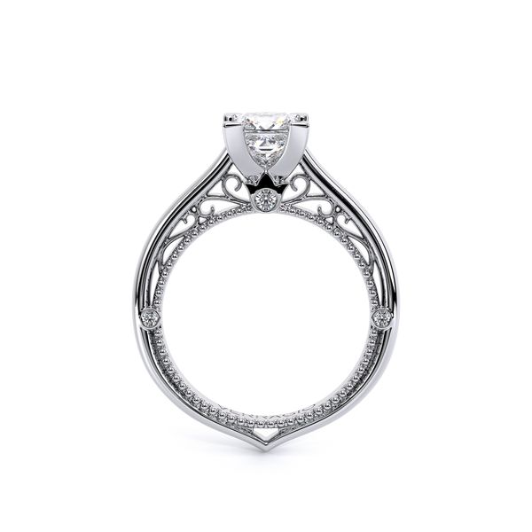 Venetian Solitaire Engagement Ring Image 4 SVS Fine Jewelry Oceanside, NY