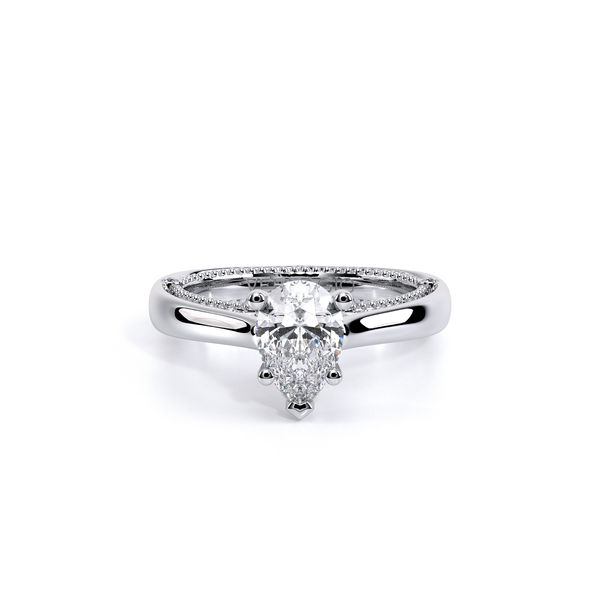 Venetian Solitaire Engagement Ring Image 2 SVS Fine Jewelry Oceanside, NY