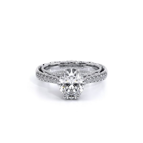 Venetian Pave Engagement Ring Image 2 Hannoush Jewelers, Inc. Albany, NY