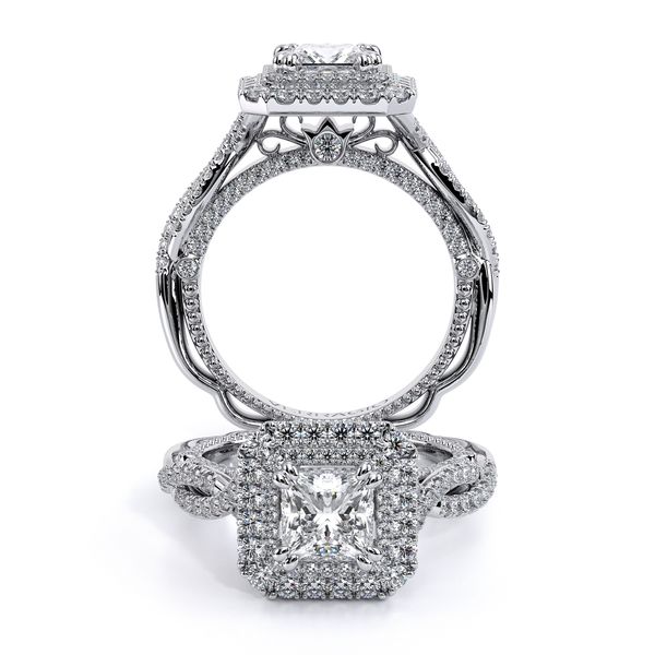 Venetian Halo Engagement Ring Hannoush Jewelers, Inc. Albany, NY