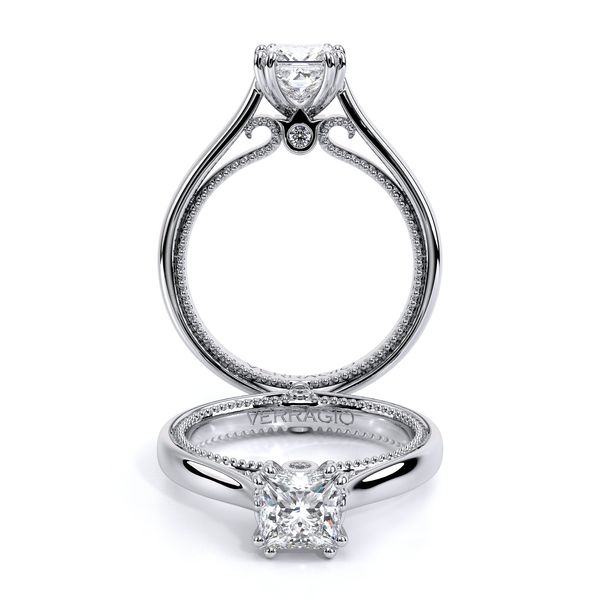 Couture Solitaire Engagement Ring Hannoush Jewelers, Inc. Albany, NY