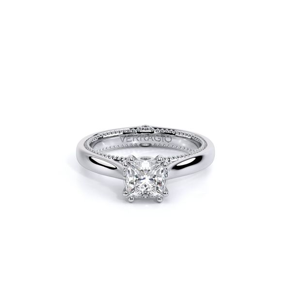 Couture Solitaire Engagement Ring Image 2 SVS Fine Jewelry Oceanside, NY