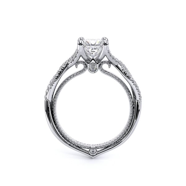 Couture Pave Engagement Ring Image 4 SVS Fine Jewelry Oceanside, NY
