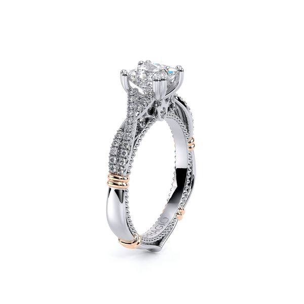 Parisian Pave Engagement Ring Image 3 SVS Fine Jewelry Oceanside, NY