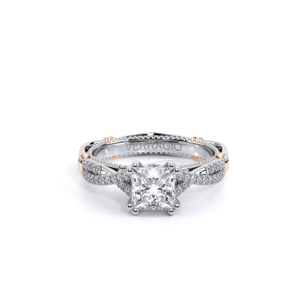 Parisian Pave Engagement Ring Image 2 SVS Fine Jewelry Oceanside, NY