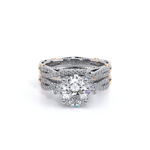 Parisian Three Stone Engagement Ring Image 5 SVS Fine Jewelry Oceanside, NY