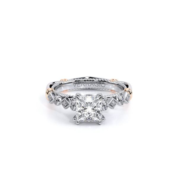 Parisian Vintage Engagement Ring Image 2 SVS Fine Jewelry Oceanside, NY
