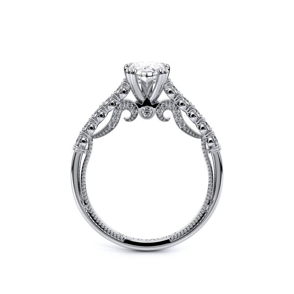 Insignia Pave Engagement Ring Image 4 SVS Fine Jewelry Oceanside, NY