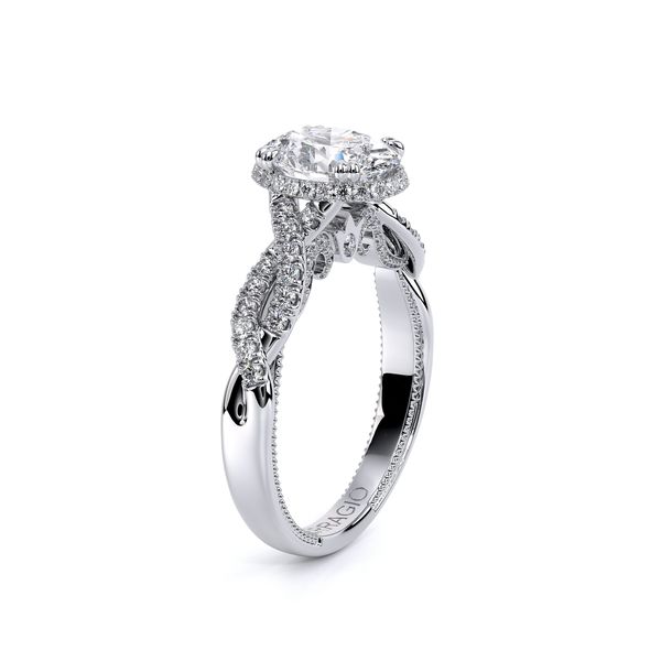 Insignia Halo Engagement Ring Image 3 Alexander Fine Jewelers Fort Gratiot, MI