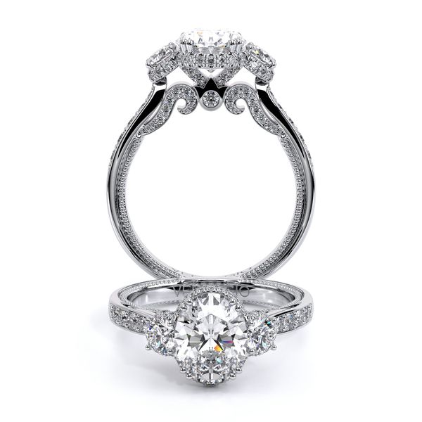 Insignia Three Stone Engagement Ring SVS Fine Jewelry Oceanside, NY