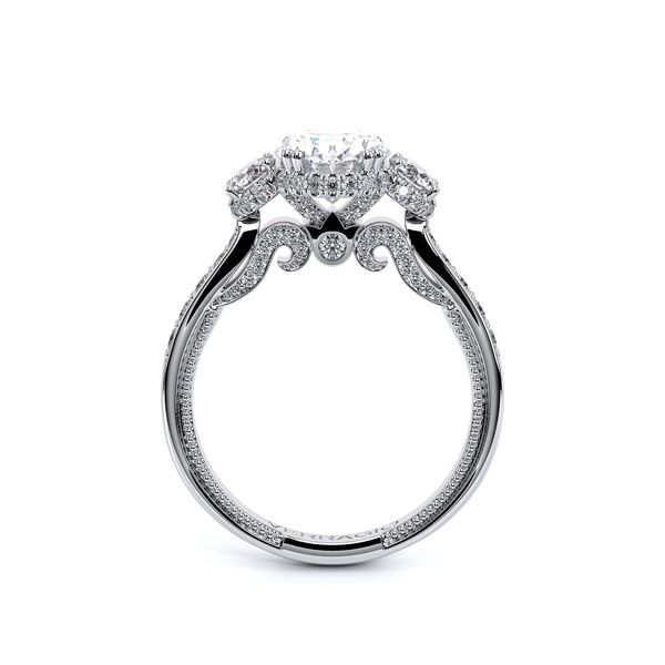 Insignia Three Stone Engagement Ring Image 4 SVS Fine Jewelry Oceanside, NY