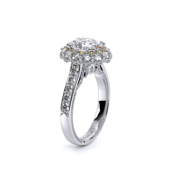Insignia Halo Engagement Ring Image 3 Alexander Fine Jewelers Fort Gratiot, MI